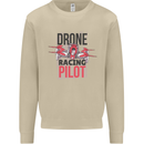 Drone Racing Pilot Mens Sweatshirt Jumper Sand