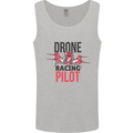 Drone Racing Pilot Mens Vest Tank Top Sports Grey