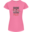 Drone Racing Pilot Womens Petite Cut T-Shirt Azalea