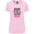 Drone Racing Pilot Womens Wider Cut T-Shirt Light Pink