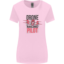 Drone Racing Pilot Womens Wider Cut T-Shirt Light Pink