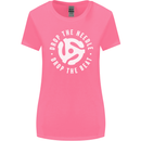 Drop the Needle DJ Turntable Decks Vinyl Womens Wider Cut T-Shirt Azalea
