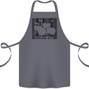 Drum Kit Barcode Drummer Drumming Cotton Apron 100% Organic Steel