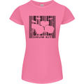 Drum Kit Barcode Drummer Drumming Womens Petite Cut T-Shirt Azalea