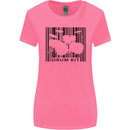 Drum Kit Barcode Drummer Drumming Womens Wider Cut T-Shirt Azalea