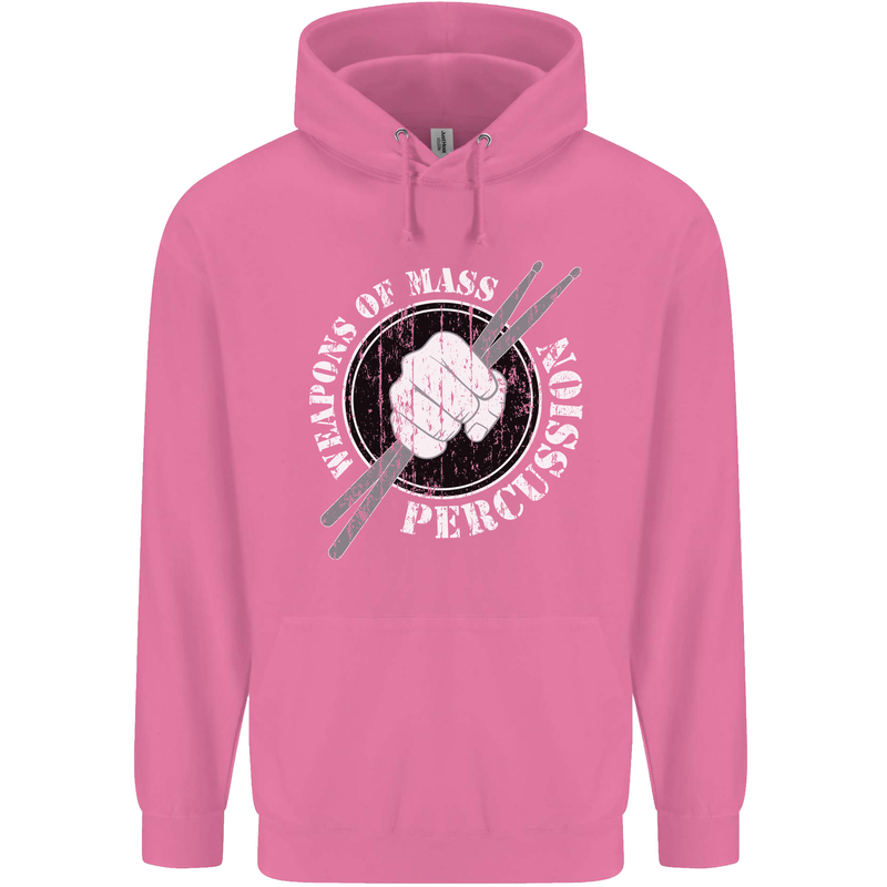 Drumming Weapons of Mass Percussion Funny Childrens Kids Hoodie Azalea