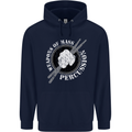 Drumming Weapons of Mass Percussion Funny Childrens Kids Hoodie Navy Blue