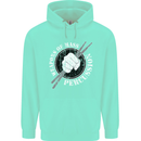 Drumming Weapons of Mass Percussion Funny Childrens Kids Hoodie Peppermint