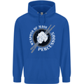 Drumming Weapons of Mass Percussion Funny Childrens Kids Hoodie Royal Blue