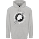 Drumming Weapons of Mass Percussion Funny Childrens Kids Hoodie Sports Grey