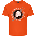 Drumming Weapons of Mass Percussion Funny Kids T-Shirt Childrens Orange