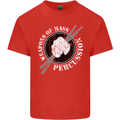 Drumming Weapons of Mass Percussion Funny Kids T-Shirt Childrens Red