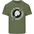 Drumming Weapons of Mass Percussion Funny Mens Cotton T-Shirt Tee Top Military Green