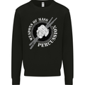 Drumming Weapons of Mass Percussion Funny Mens Sweatshirt Jumper Black