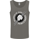 Drumming Weapons of Mass Percussion Funny Mens Vest Tank Top Charcoal