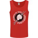 Drumming Weapons of Mass Percussion Funny Mens Vest Tank Top Red