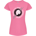 Drumming Weapons of Mass Percussion Funny Womens Petite Cut T-Shirt Azalea
