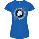 Drumming Weapons of Mass Percussion Funny Womens Petite Cut T-Shirt Royal Blue