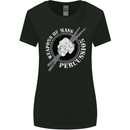 Drumming Weapons of Mass Percussion Funny Womens Wider Cut T-Shirt Black