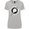 Drumming Weapons of Mass Percussion Funny Womens Wider Cut T-Shirt Sports Grey