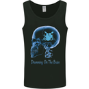 Drumming on the Brain Drummer Drum Funny Mens Vest Tank Top Black