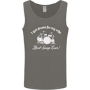 Drums for My Wife Drummer Drumming Mens Vest Tank Top Charcoal