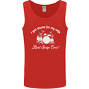 Drums for My Wife Drummer Drumming Mens Vest Tank Top Red