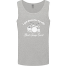 Drums for My Wife Drummer Drumming Mens Vest Tank Top Sports Grey
