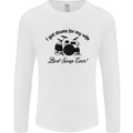 Drums for My Wife Drumming Drummer Mens Long Sleeve T-Shirt White