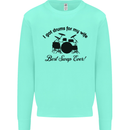 Drums for My Wife Drumming Drummer Mens Sweatshirt Jumper Peppermint