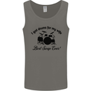Drums for My Wife Drumming Drummer Mens Vest Tank Top Charcoal
