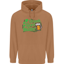 Drunk Lives Matter St. Patrick's Day Mens 80% Cotton Hoodie Caramel Latte
