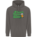 Drunk Lives Matter St. Patrick's Day Mens 80% Cotton Hoodie Charcoal