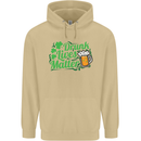 Drunk Lives Matter St. Patrick's Day Mens 80% Cotton Hoodie Sand