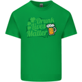 Drunk Lives Matter St. Patrick's Day Mens Cotton T-Shirt Tee Top Irish Green