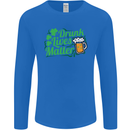 Drunk Lives Matter St. Patrick's Day Mens Long Sleeve T-Shirt Royal Blue
