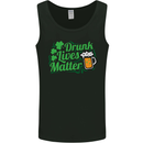 Drunk Lives Matter St. Patrick's Day Mens Vest Tank Top Black