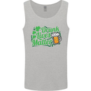 Drunk Lives Matter St. Patrick's Day Mens Vest Tank Top Sports Grey