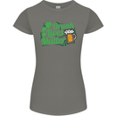 Drunk Lives Matter St. Patrick's Day Womens Petite Cut T-Shirt Charcoal