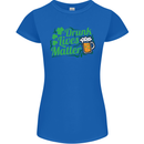 Drunk Lives Matter St. Patrick's Day Womens Petite Cut T-Shirt Royal Blue