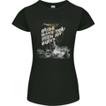 Dude Have You Seen My Bike? Funny Cycling Womens Petite Cut T-Shirt Black