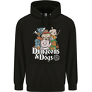 Dungeons & Dogs Role Playing Games RPG Childrens Kids Hoodie Black