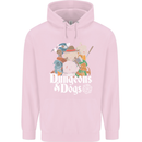 Dungeons & Dogs Role Playing Games RPG Childrens Kids Hoodie Light Pink
