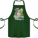 Dungeons & Dogs Role Playing Games RPG Cotton Apron 100% Organic Forest Green