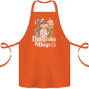 Dungeons & Dogs Role Playing Games RPG Cotton Apron 100% Organic Orange