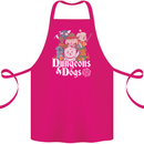 Dungeons & Dogs Role Playing Games RPG Cotton Apron 100% Organic Pink