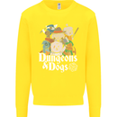 Dungeons & Dogs Role Playing Games RPG Kids Sweatshirt Jumper Yellow
