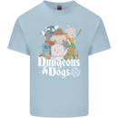 Dungeons & Dogs Role Playing Games RPG Kids T-Shirt Childrens Light Blue