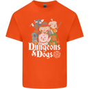 Dungeons & Dogs Role Playing Games RPG Kids T-Shirt Childrens Orange