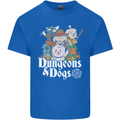 Dungeons & Dogs Role Playing Games RPG Kids T-Shirt Childrens Royal Blue